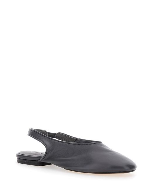 Soeur White 'Emmett' Ballerinas With Slingback Strap
