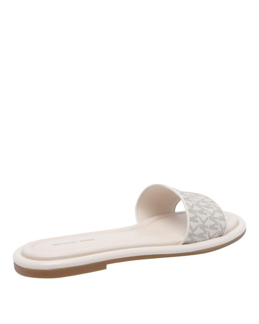 Michael Kors White Sandals