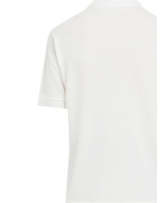 Ferragamo White Ferragamo T-Shirts And Polos for men