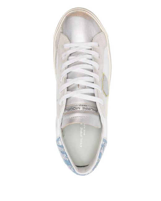 Philippe Model White 'Prsx' Sneakers