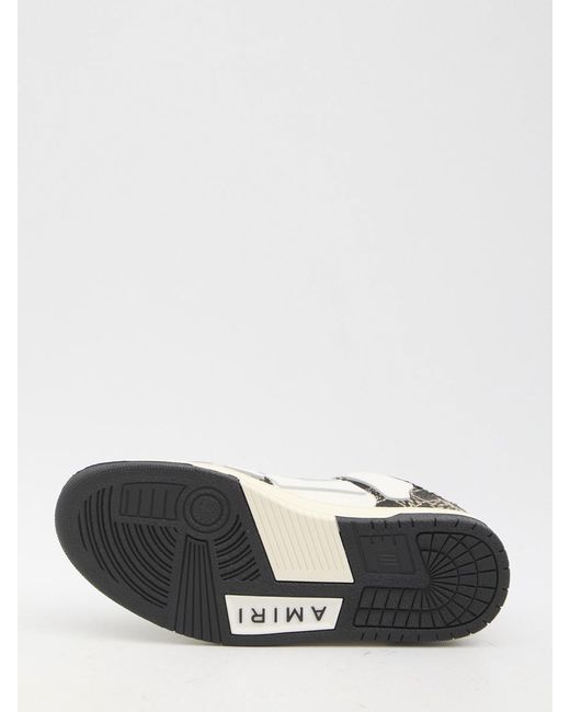 Amiri White Skel-top Low Sneakers for men