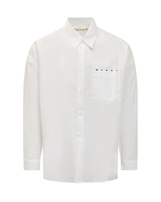 Marni White Shirt for men