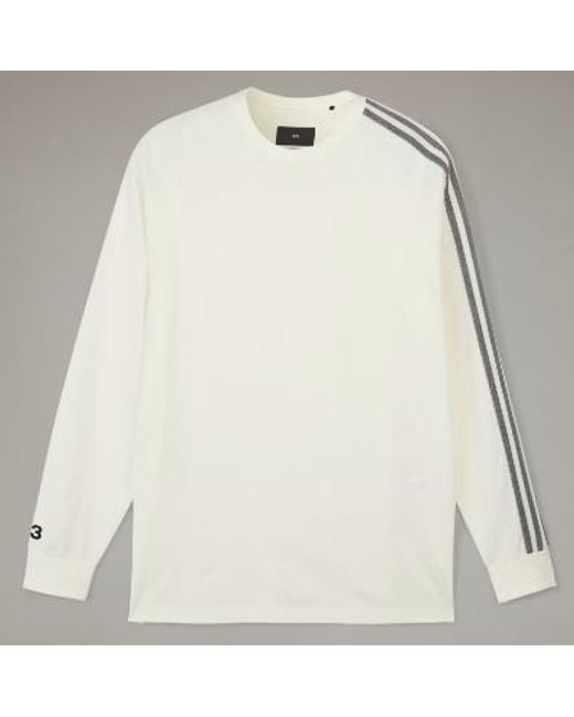 Y-3 White Y-3 T-Shirts And Polos