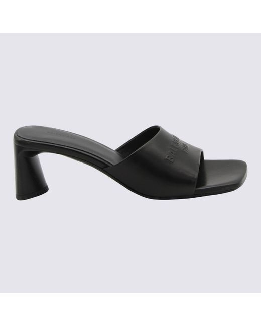 Balenciaga Black Sandals