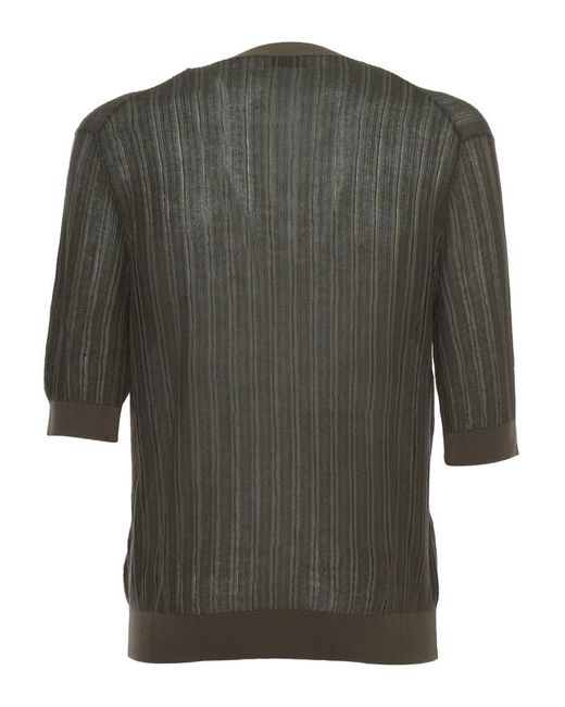 Ballantyne Gray T-Shirt M/C for men