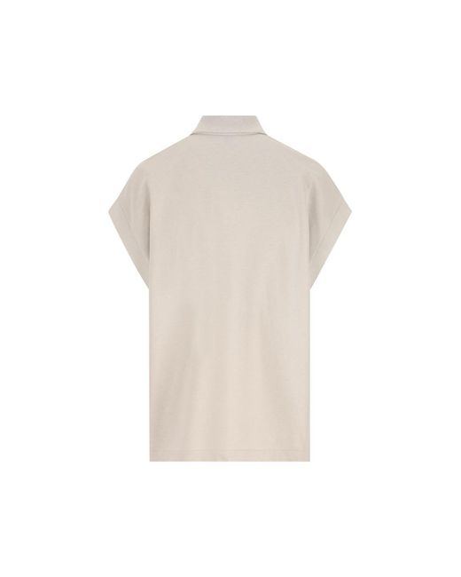 Saint Laurent White T-Shirt And Polo Shirt