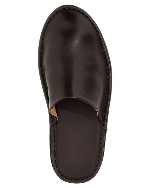 Marsèll Black Filo Flat Shoes for men