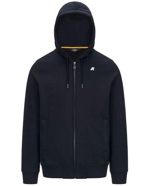 K-Way Blue Anthony French Terry for men