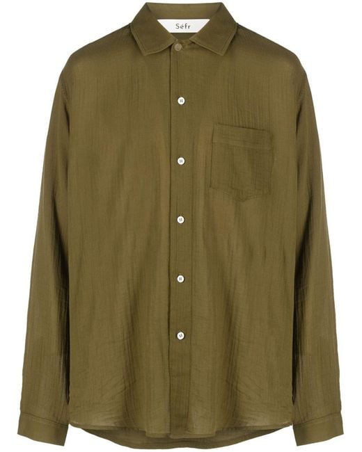 Séfr Green Leo Shirt for men