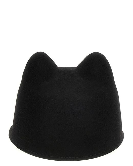 Maison Michel Black 'Jamie' Hat