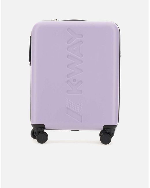 K-Way Purple Suitcases