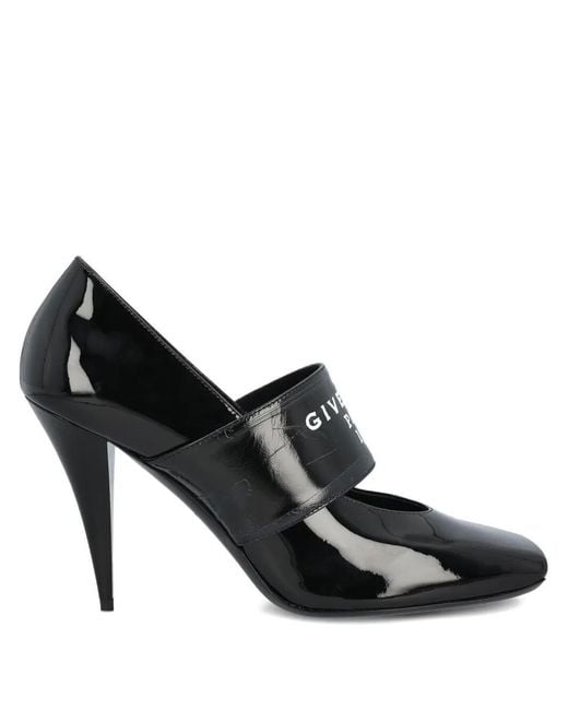Givenchy Black Décolleté Sliced Square Tape