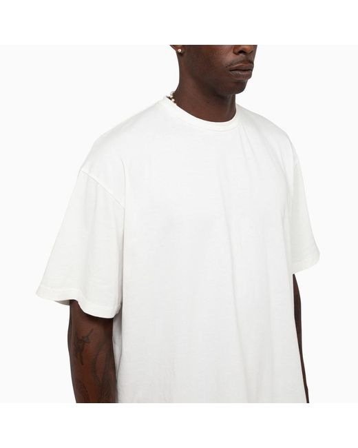 1989 STUDIO White Crewneck T-Shirt for men