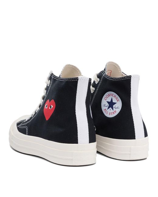 COMME DES GARÇONS PLAY Blue "Comme Des Garçons X Converse Chuck 70" Sneakers for men