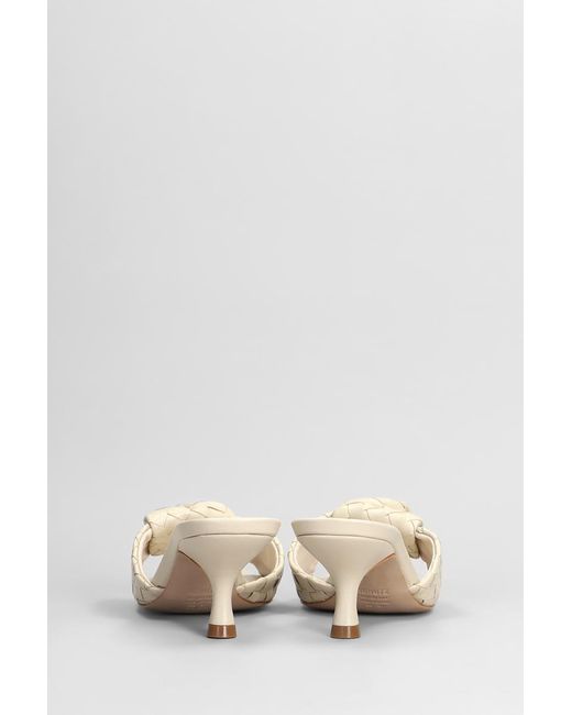 SCHUTZ SHOES Natural Slipper-Mule