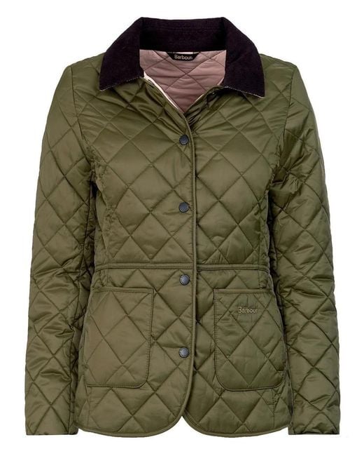 Barbour Green Deveron Quilt Jacket