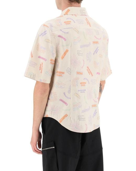 Jacquemus Natural 'La Chemise Aouro' Shirt for men