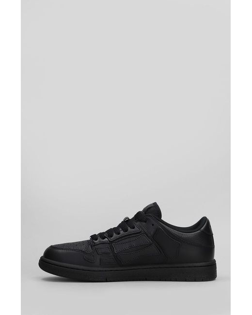 Amiri Black Skel Top Low Sneakers for men