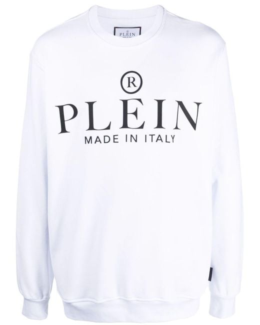 Philipp Plein White Jerseys & Knitwear for men