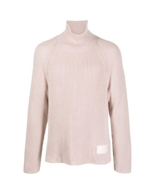 AMI Pink Ami Paris Sweaters for men