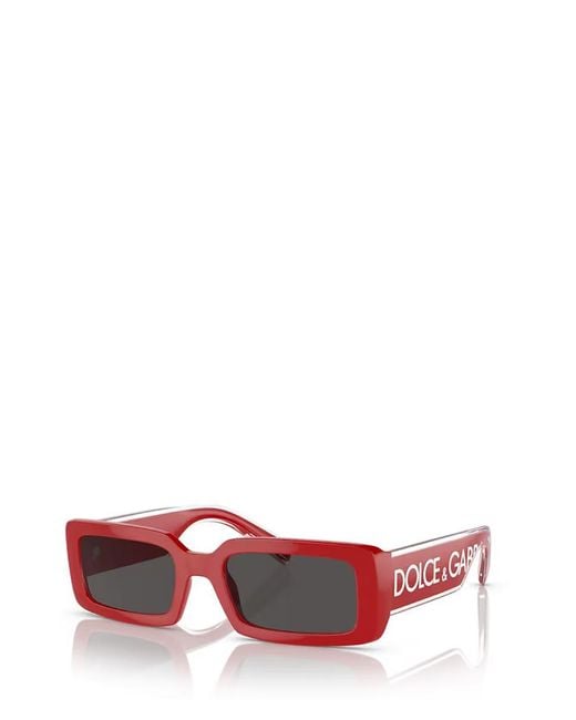 Dolce & Gabbana Red Sunglasses for men