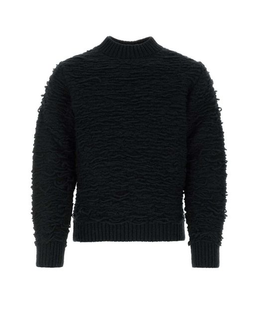 Dries Van Noten Black Knitwear for men
