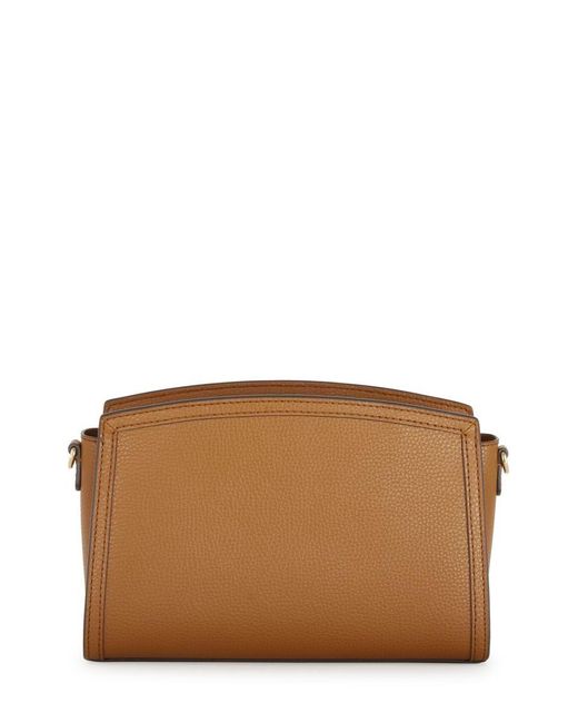 Michael kors clutch outlet brown