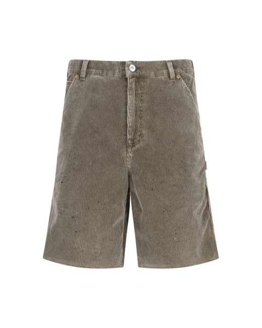 Our Legacy Gray 'joiner' Shorts for men