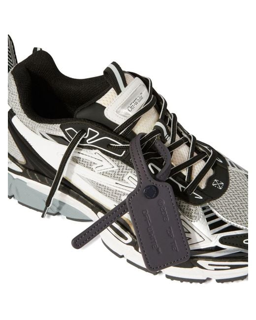 Off-White c/o Virgil Abloh Black "Ow Be Right Back" Sneakers