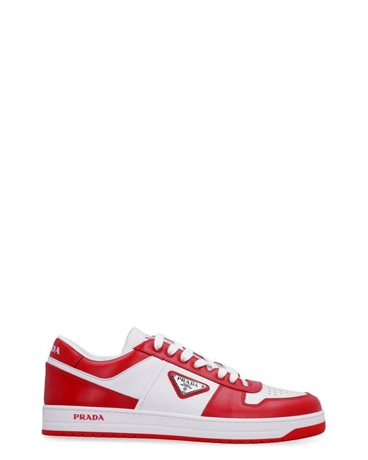 Prada Red Sneakers for men