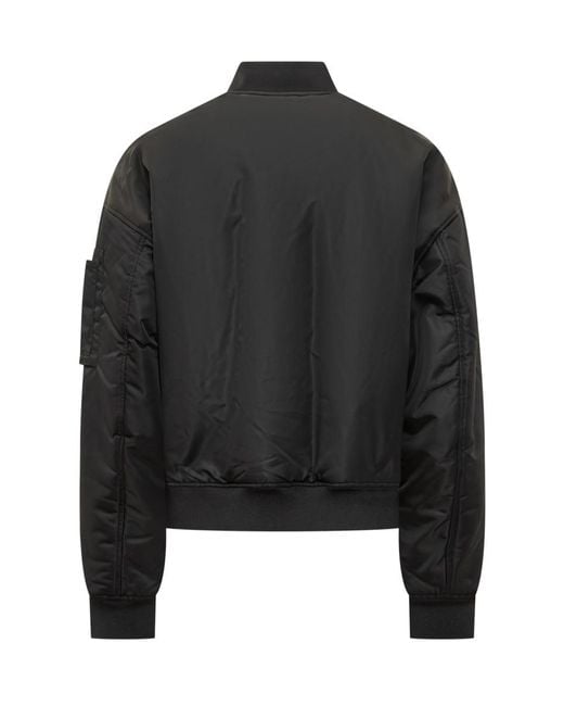 DSquared² Black Bomber Jacket for men