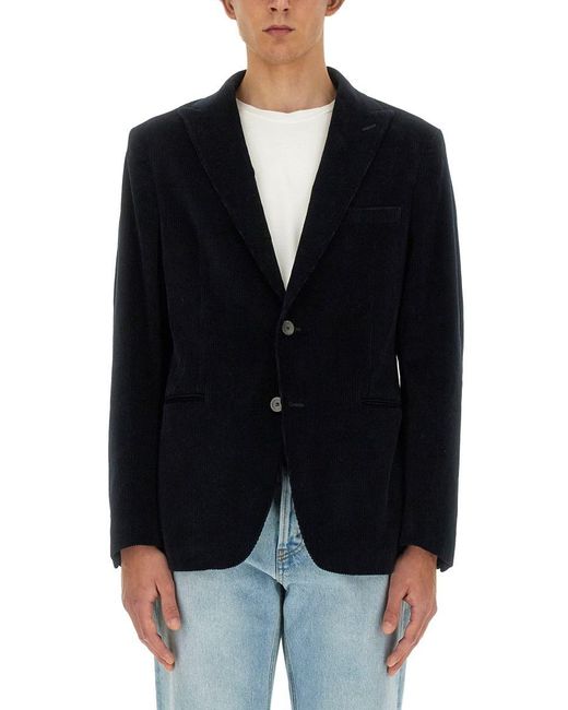 Tonello Blue Single-Breasted Jacket for men