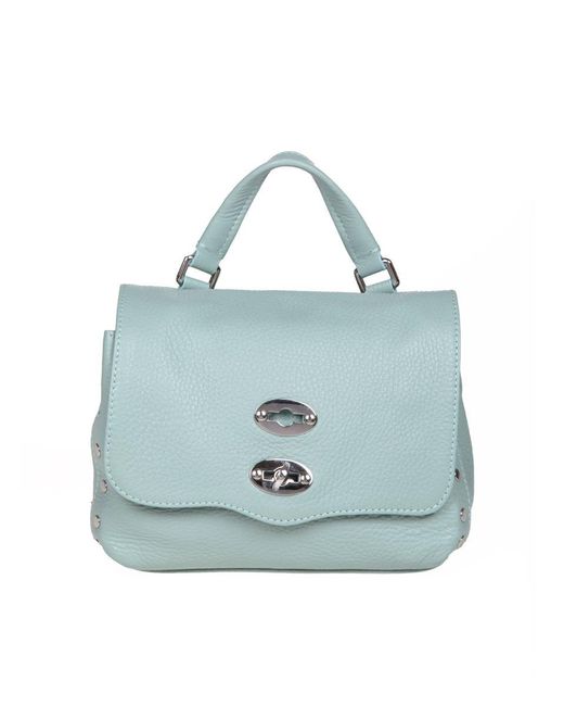Zanellato Blue Soft Leather Bag That Can Be Carried