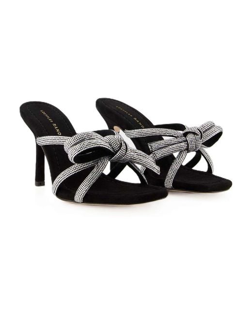Loeffler Randall Black Margi Sandals