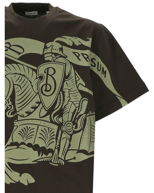 Burberry Green T-Shirts And Polos for men