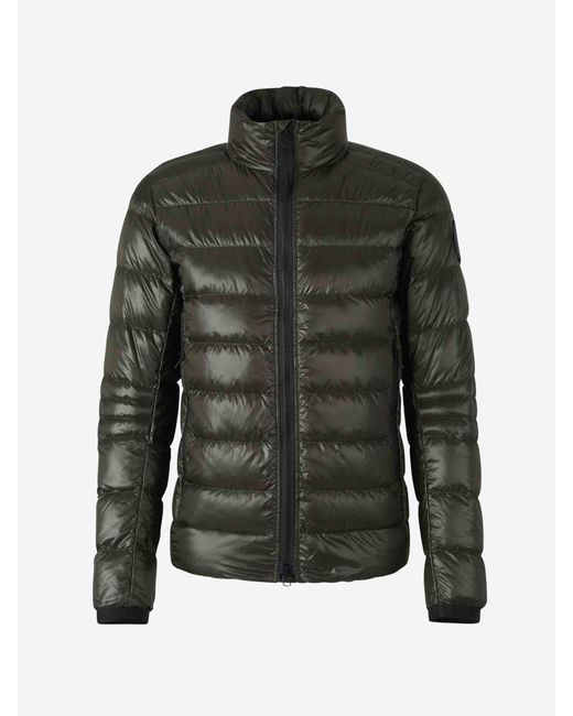 Canada Goose Black Crofton Quilted Jacket for men