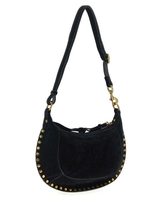 Isabel Marant Black 'Oskan Moon' Shoulder Bag