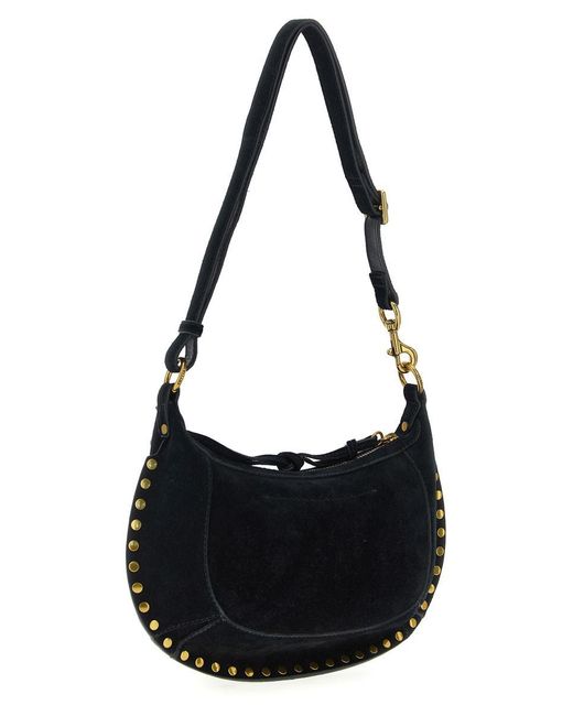 Isabel Marant Black 'Oskan Moon' Shoulder Bag