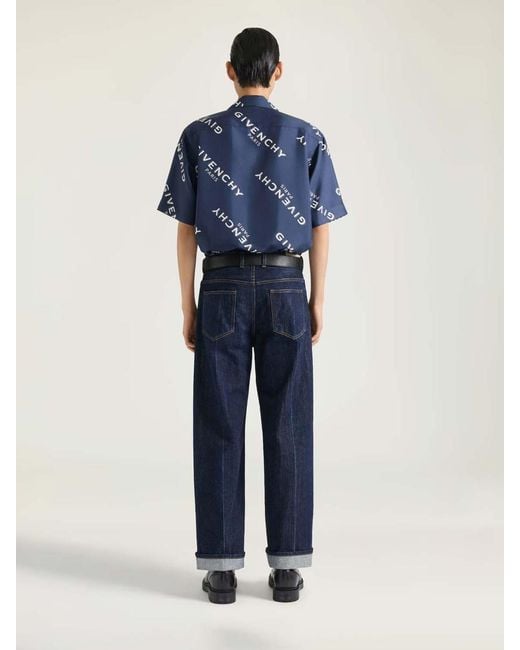 Givenchy Blue Luxury Shirt for men