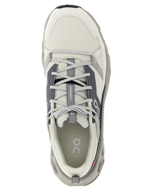 On Shoes White 'Cloudhorizon' Sneakers for men