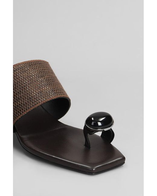 Donnarã¬ Brown Slipper-Mule