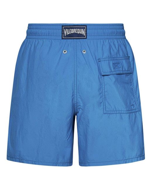 Vilebrequin Blue Moorea Stars Swimsuit for men