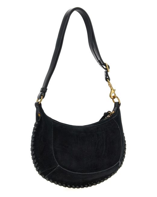 Isabel Marant Black 'Oskan Moon' Shoulder Bag