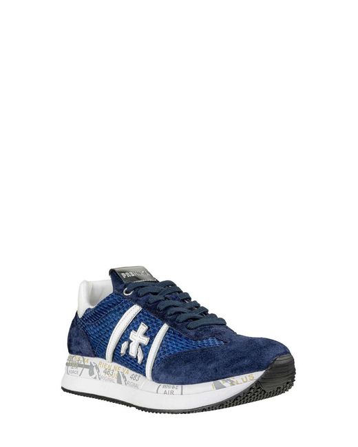 Premiata Blue Sneakers