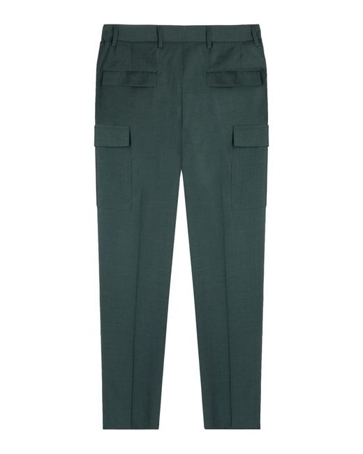 Gazzarrini x Michele Franzese Green Trousers for men