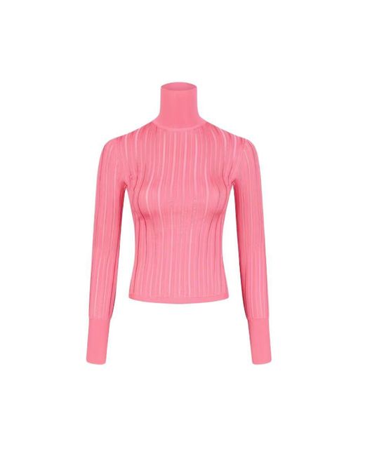 Alaïa Pink Alaia T-shirts & Tops