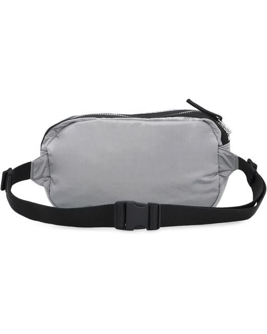 Stone Island Gray Technical Fabric Belt Bag