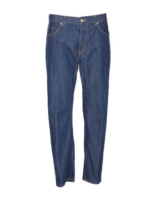Dondup Blue Trousers for men