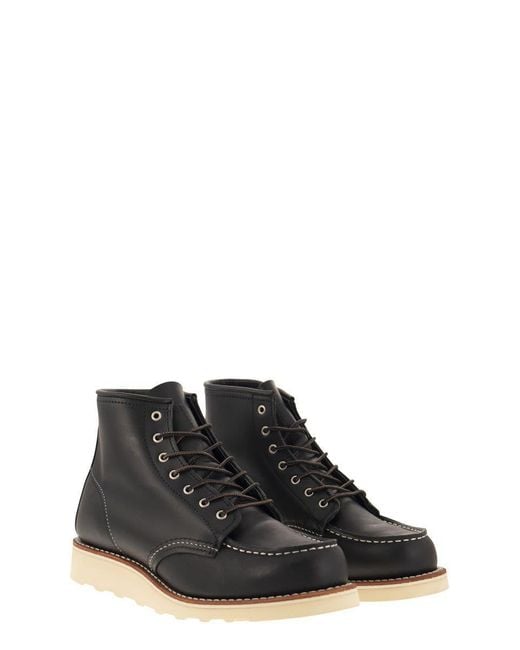 Red Wing Black Classic Moc