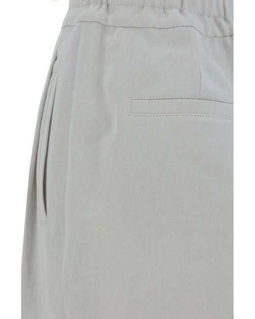 Brunello Cucinelli Gray Pants